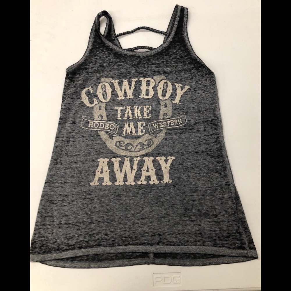 Cowboy take me away tank